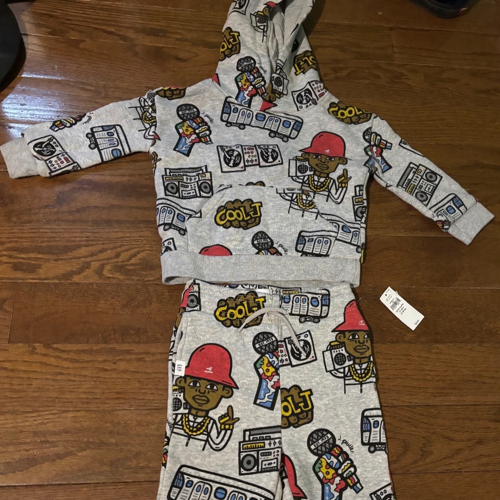 Baby LL Cool J Matching Set NEW
